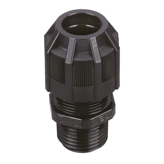 2920NM T&B Ranger Liquidtight Strain Relief Cord Connector, 1/2 in Trade, 1/8 to 3/8 in Cable Openings, Nylon 6.6/Polyamide