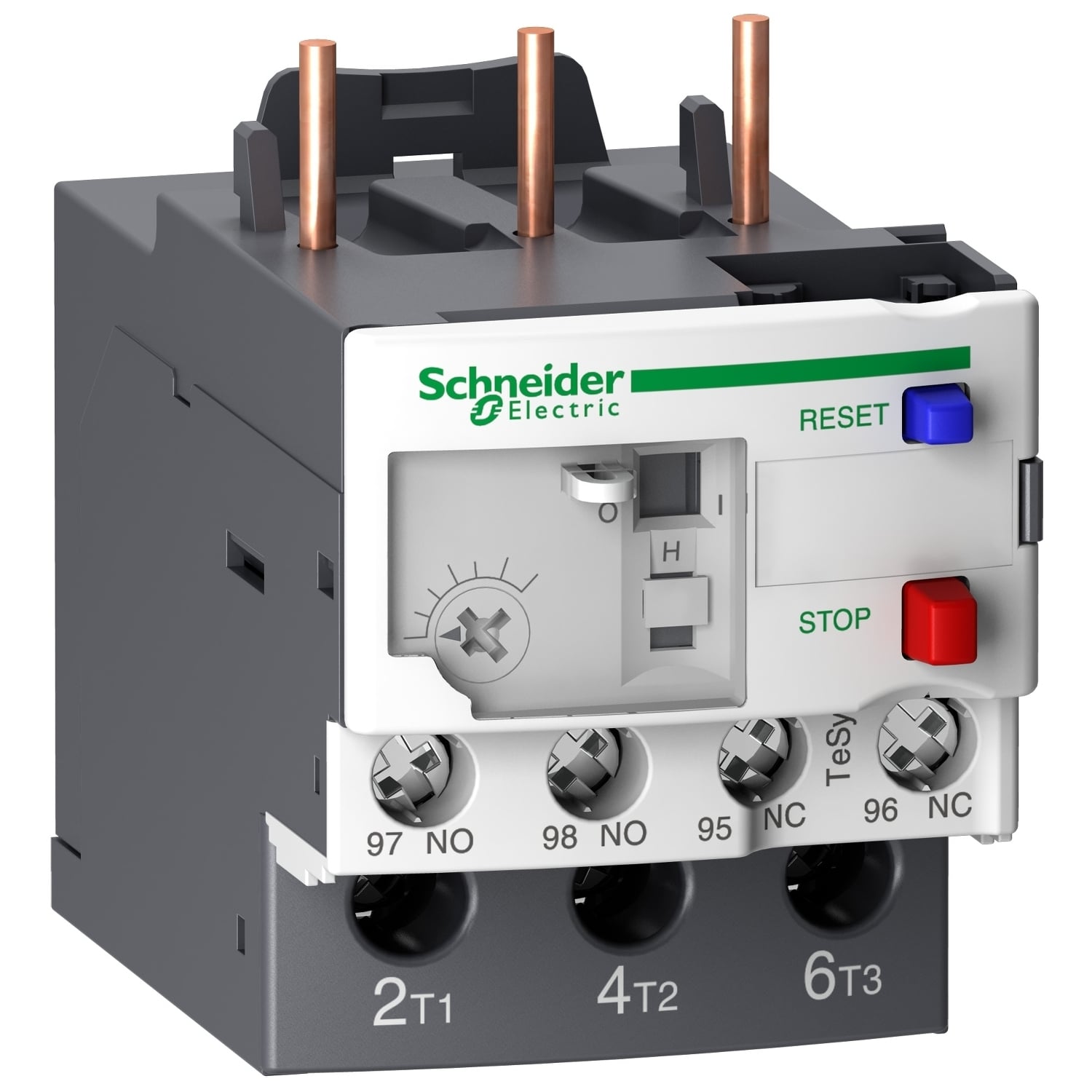 LRD06L6 TeSys Differential Thermal Overload Relay, 1 to 1.6 A, 1NO-1NC 1 Form A/1 Form B Contact