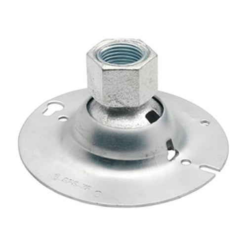 SFR-75 Bridgeport Round/Octagonal Swivel Fixture Cover, 3/4 in Opening, 4-1/16 in Dia, Steel