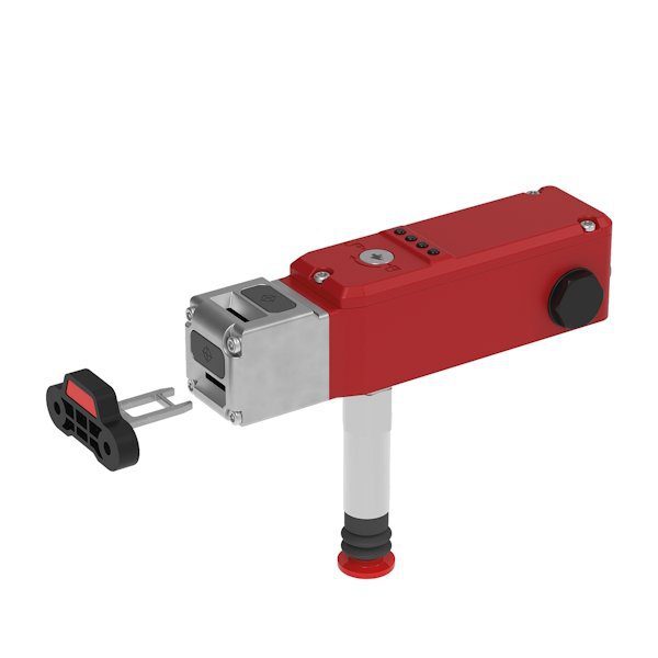 KLM-Z-RR QC-M12 Heavy Duty Actuator with Manual Release Lid and Side 
