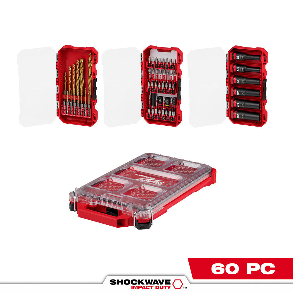 60PC Shockwave Packout Set