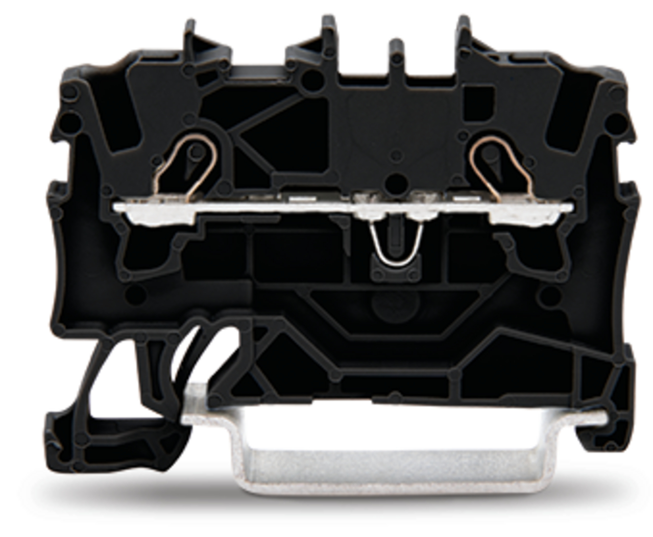 2001-1205 2001 2-Conductor Terminal Block, 1.29 in L x 0.16 in W x 1.9 in H, Polyamide