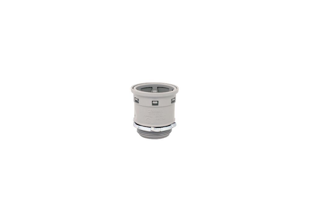 189680 Kwikon Locknut Connector, 1-1/4 in, PVC