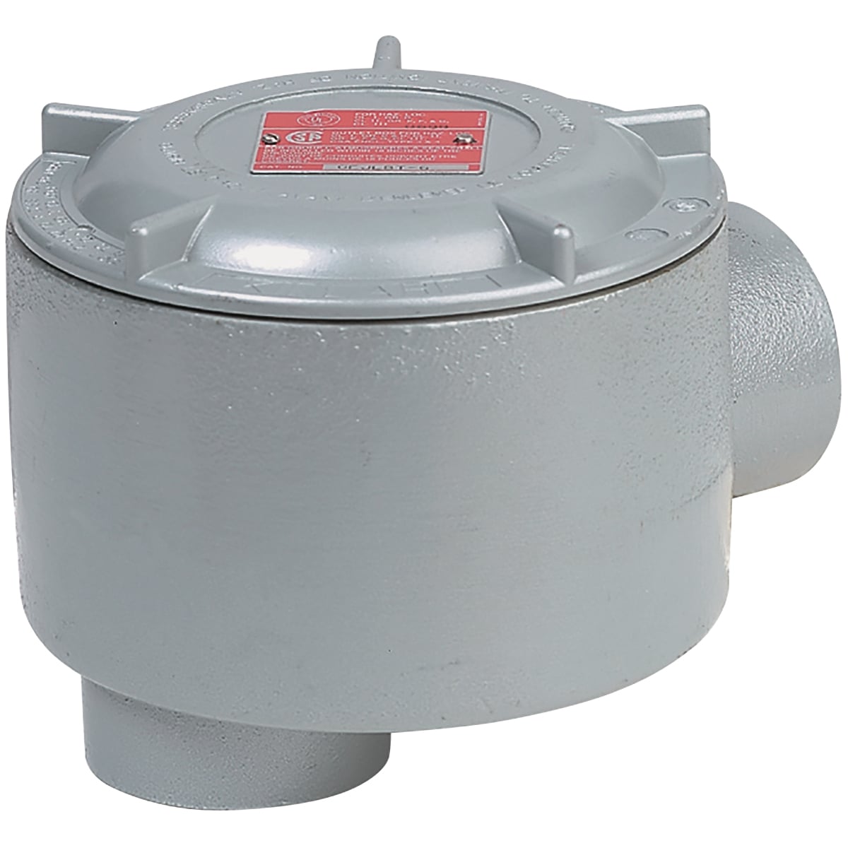 GEMLB-1 GEM Type LB Conduit Outlet Body, 1/2 in, 2-1/16 in Cover Opening, 8 cu-in Capacity, Epoxy Powder Painted