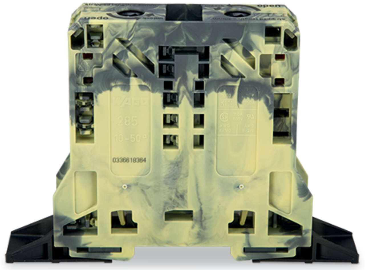 285-147 Operating Tool Conductor Terminal Block, 1 kV, 150 A, 8 to 1/0 AWG Wire, 1 Poles, Panel Mount