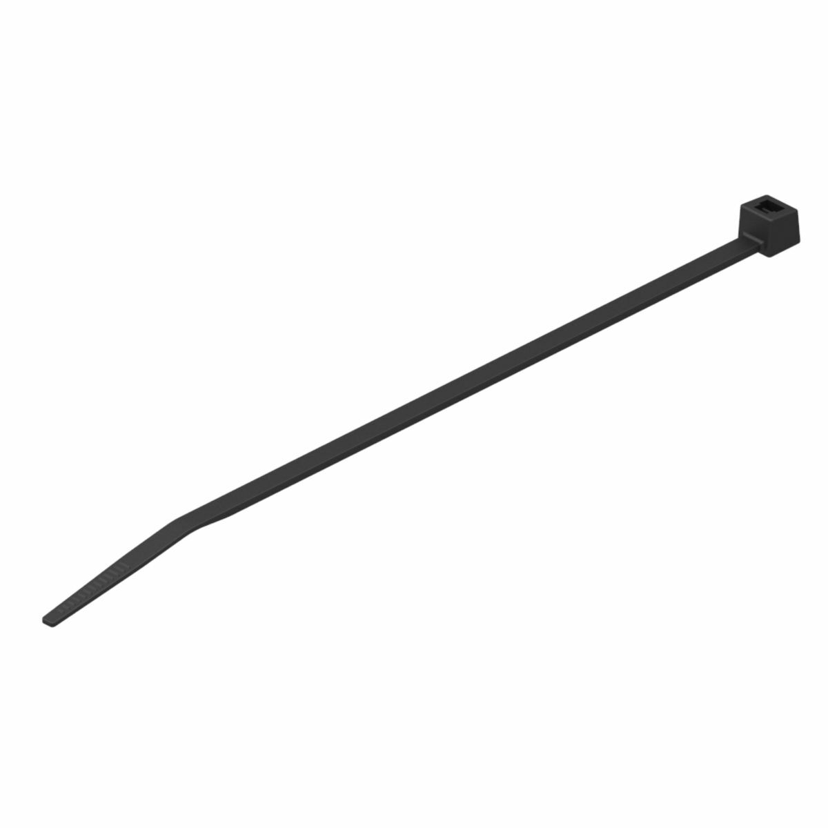 CTNT50275C0 Cable Tie, 11.25 in L x 0.18 in W x 0.052 in THK, Nylon, Black