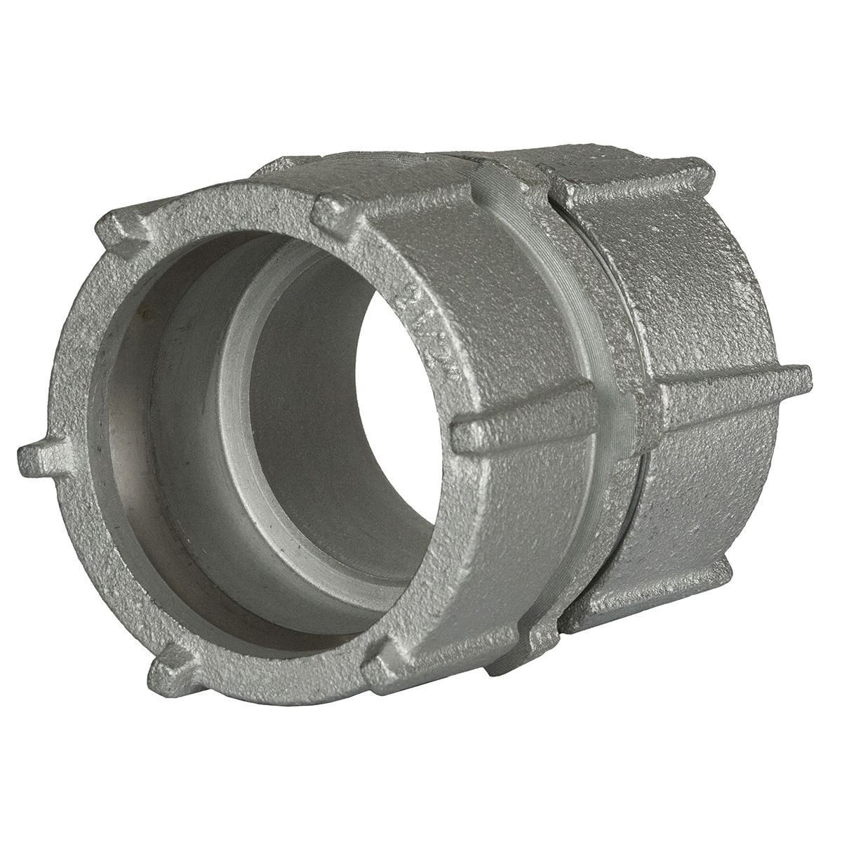 1832 Compression Connector, 3 in, For Use With Rigid/IMC Conduit, Malleable Iron/Steel, Zinc Electro-Plated