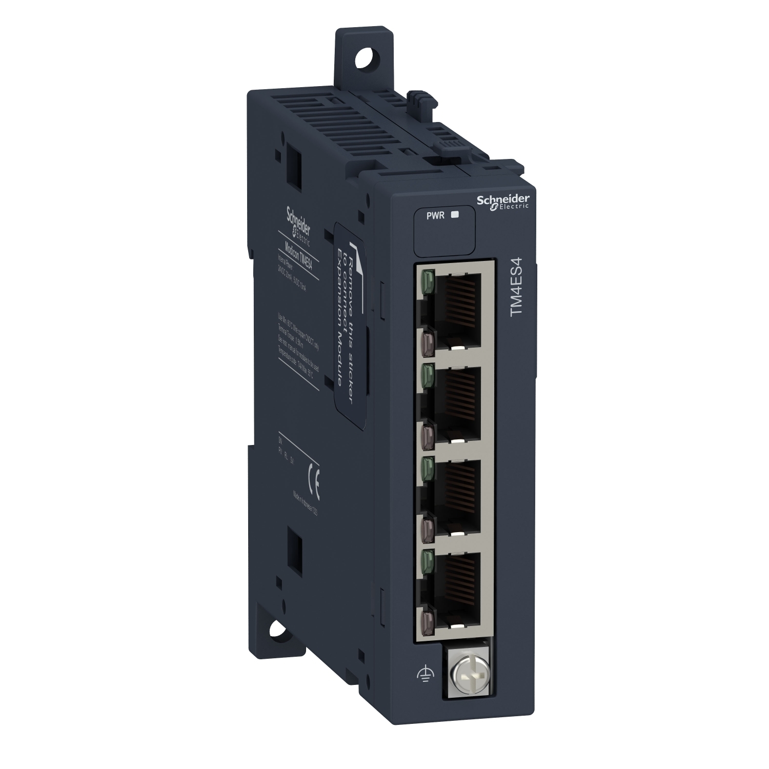 TM4ES4 M241 Ethernet Unmanaged Switch, 5 V DC, 360 mA, 10/100 MBps Communication