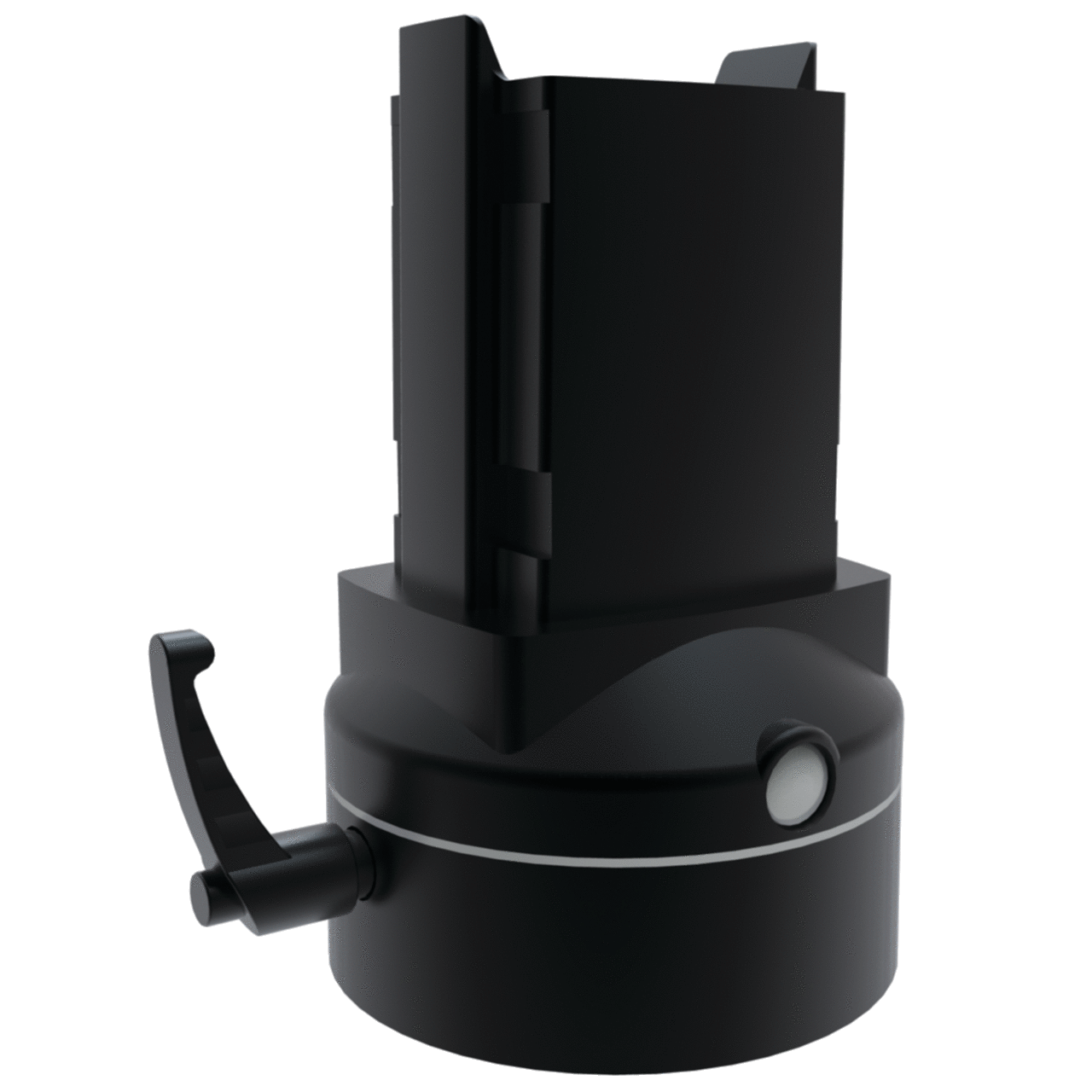 S2MFC Syspend CS4 Flange Coupling, 4.33 in Dia x 6.65 in L, For Use With SYSPEND 281-MAX Suspension System, Aluminum, Black