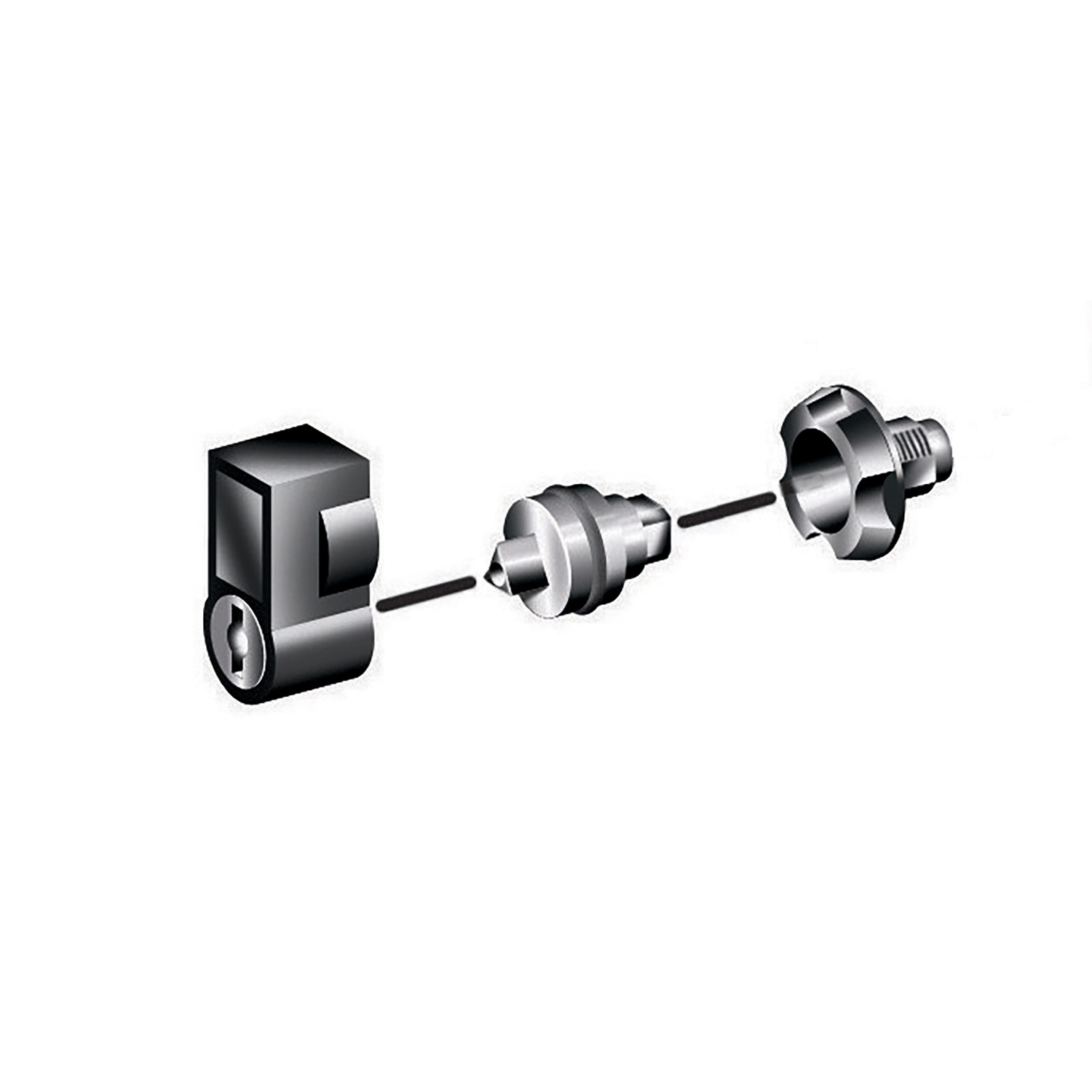 NSYTHL405PLM Direct Mount External Handle With Key Lock, For Use With Thalassa PLM <=847 mm H Wall Mount Enclosure