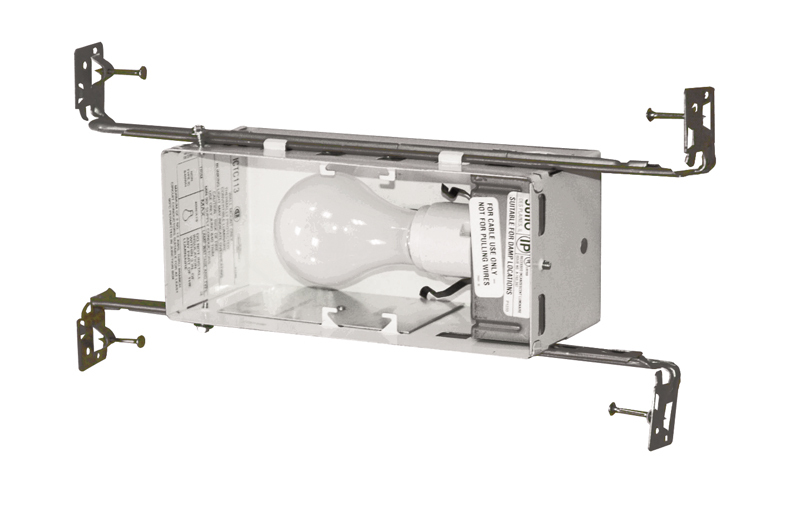 ICTC113 Step Night Light With Shade, (1) Incandescent Lamp, 25/40 W Fixture, 120 V AC, White Painted Housing