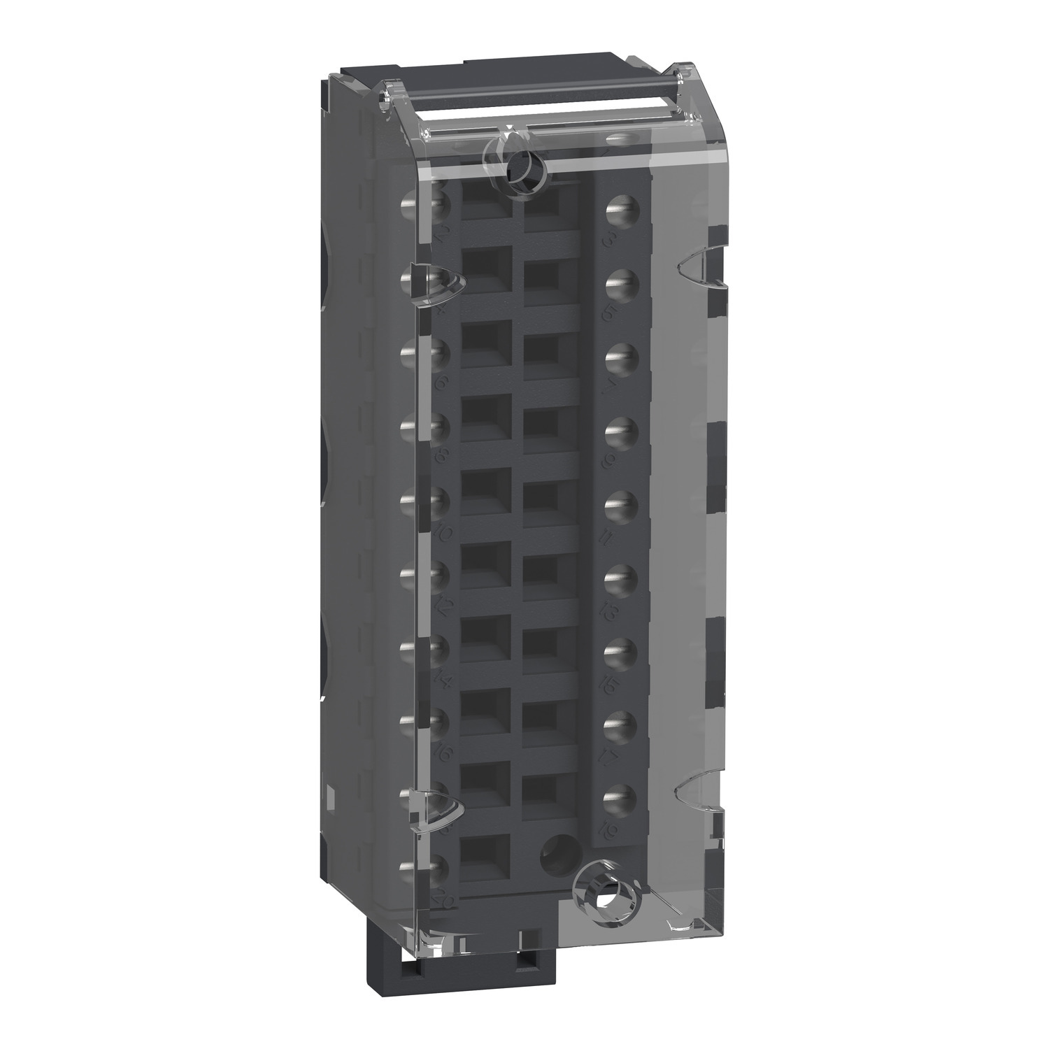 BMXFTB2000 Modicon Removable PLC Connection Terminal Block, 20 Terminals, Cage Wire Clamp, For Use With M340 Automation Platform