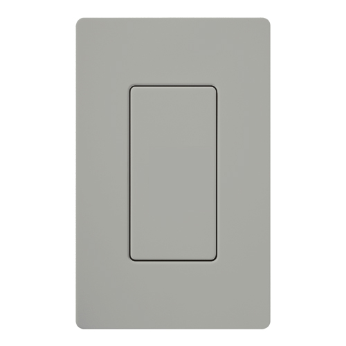 DV-BI-GR Blank Insert for Claro Wall Plates, Fits Decorator-Style Openings, Gray