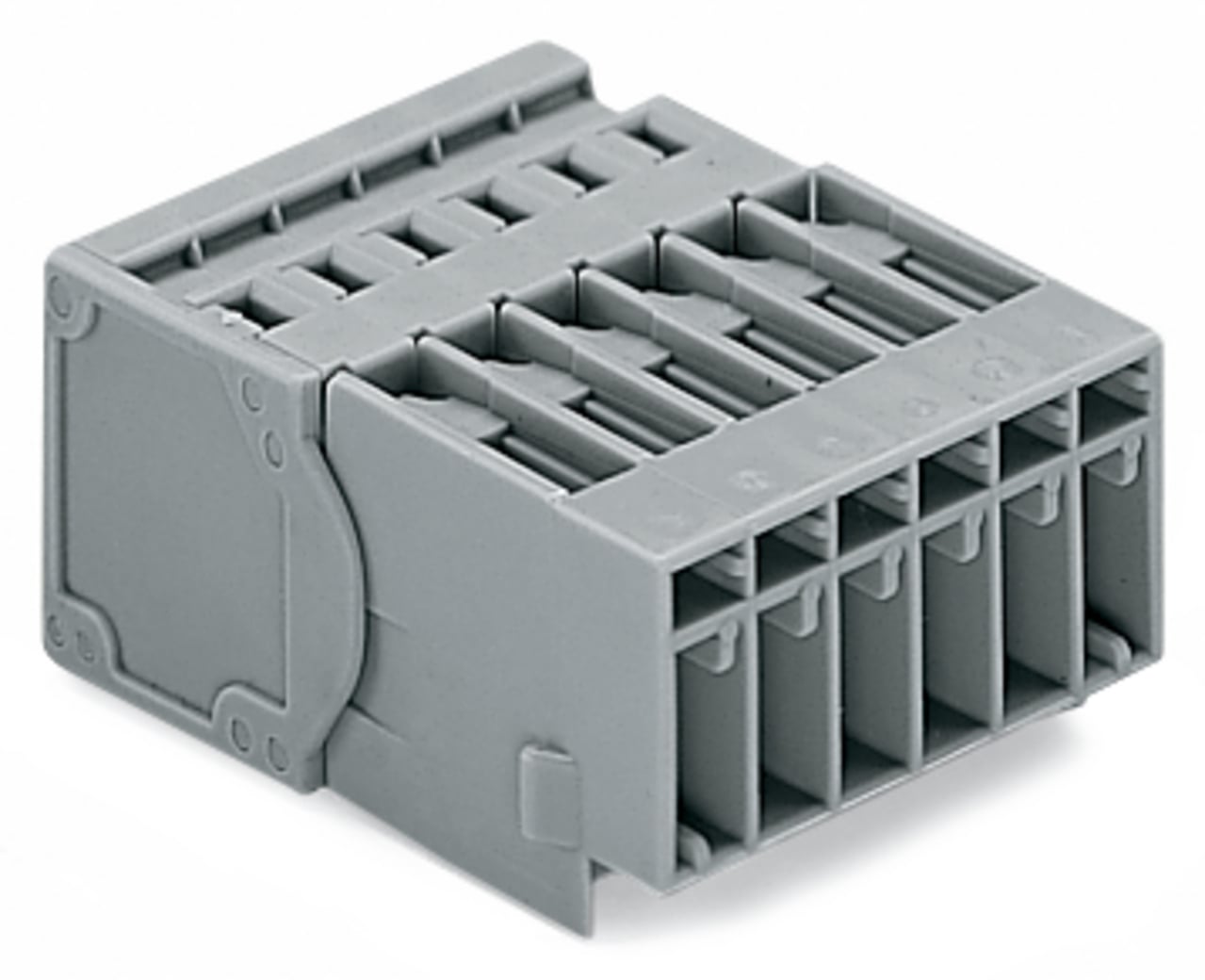 769-608 Operating Tool 1-Conductor Male Connector, 500 V, 32 A, 28 to 12 AWG Wire, 8 Poles, Lead Mount