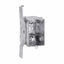 TP184 Thepitt Gangable Welded Switch Box, Steel, 12.5 cu-in Capacity, 1 Gang, 2 Knockouts