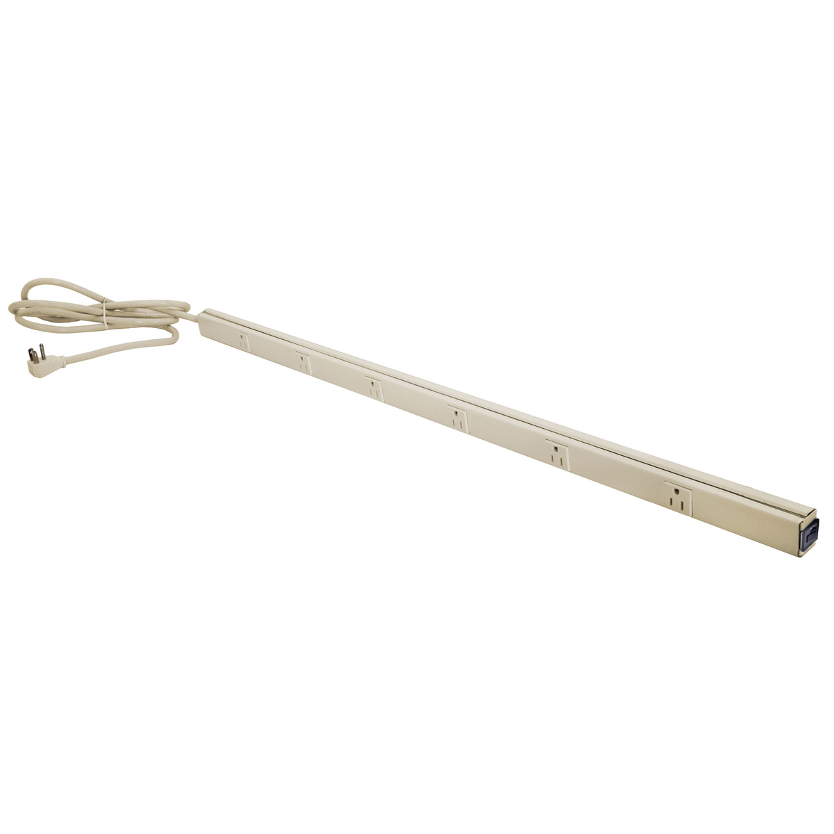 HBL20C215IV Fully Insulated Pre-Wired Portable Standard Metallic Raceway, 40 in L x 1.3 in W x 0.8 in H, Steel