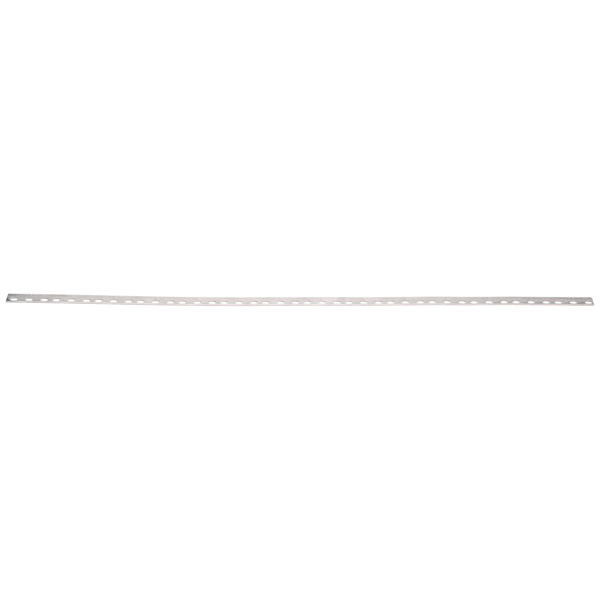 RGS134-1Y StructuredGround Grounding Strip Kit, 78.65 in L x 0.67 in W x 0.05 in THK, For Use With Threaded Rail Fastener