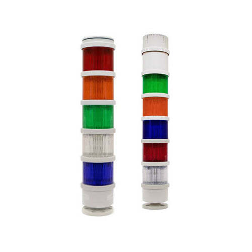 270CLEDSG120AB StackLight Clearview Stack Light Module With Black Ring, 120 V AC, LED Lamp, 2.953 in Dia, Green