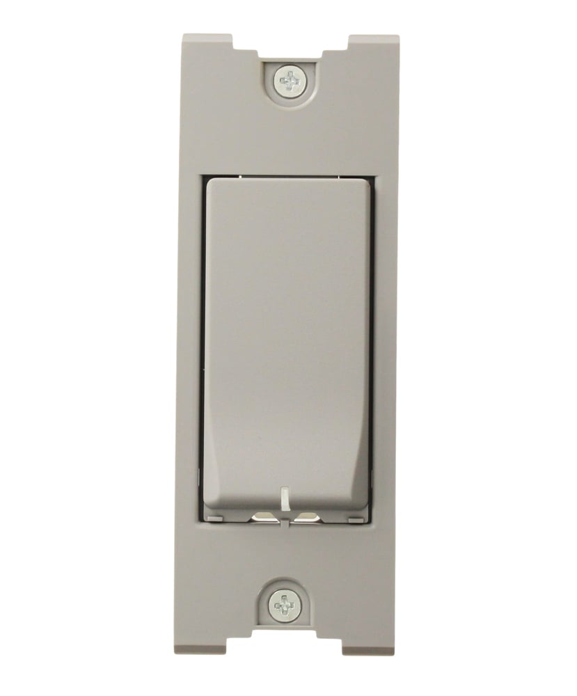 AWWCT-G Renoir Color Change Kit, For Use With Renoir II Standard Heat Sink Architectural Wall Box Preset Slide Dimmer, Wall Mount, Gray