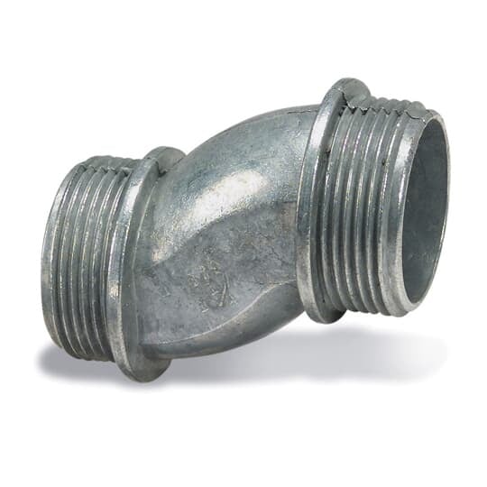 HO222-1 Steel City Offset Conduit Nipple, 3/4 in, For Use With Rigid/IMC Conduits, Die Cast Zinc