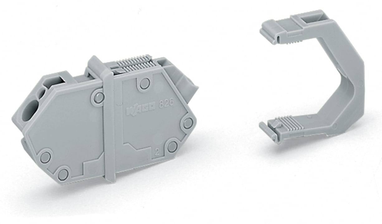 826-161 Operating Tool Feedthrough Terminal Block, 320 V, 32 A, 28 to 12 AWG Wire, 1 Poles