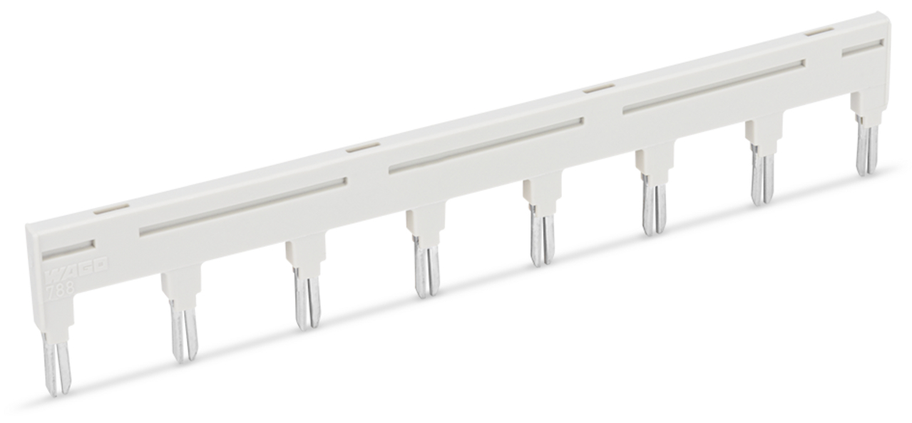 788-117 788 Comb Style Jumper, Flat Pin Construction, 0.846 in H x 4.299 in W x 0.122 in D