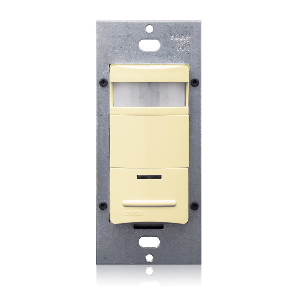 ODS10-IDI 1-Pole Occupancy Sensor, 120/230/277 V AC, Passive Infrared Sensor, 2100 sq-ft Coverage, 180 deg Viewing