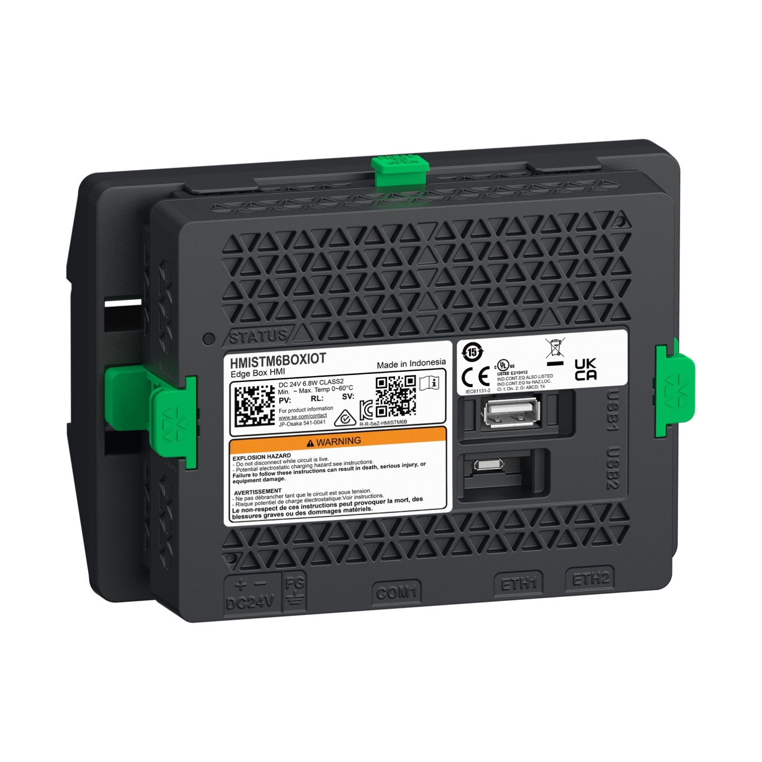 HMISTM6BOXIOT Modular HMI Box, Ethernet TCP/IP