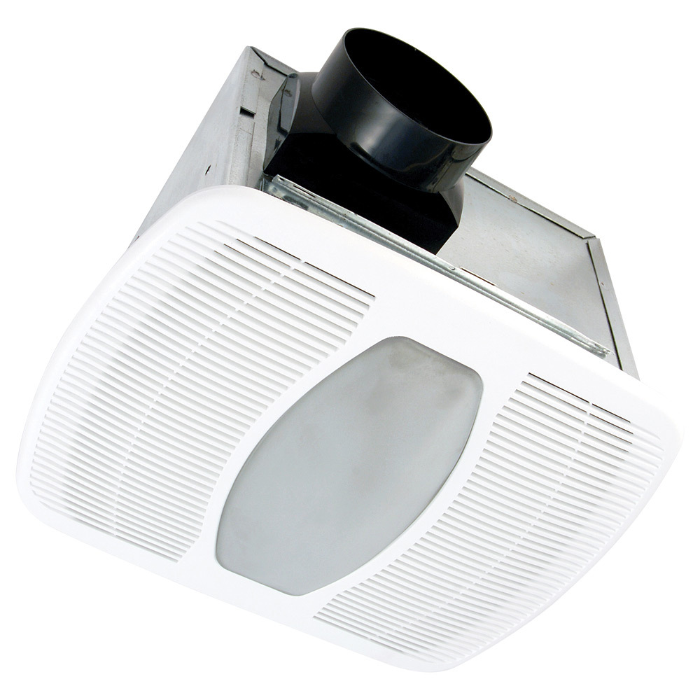80 CFM ENERGY STAR Certified Exhaust Fan with Humidity Sensor & LED - 4 Inch Metal Duct