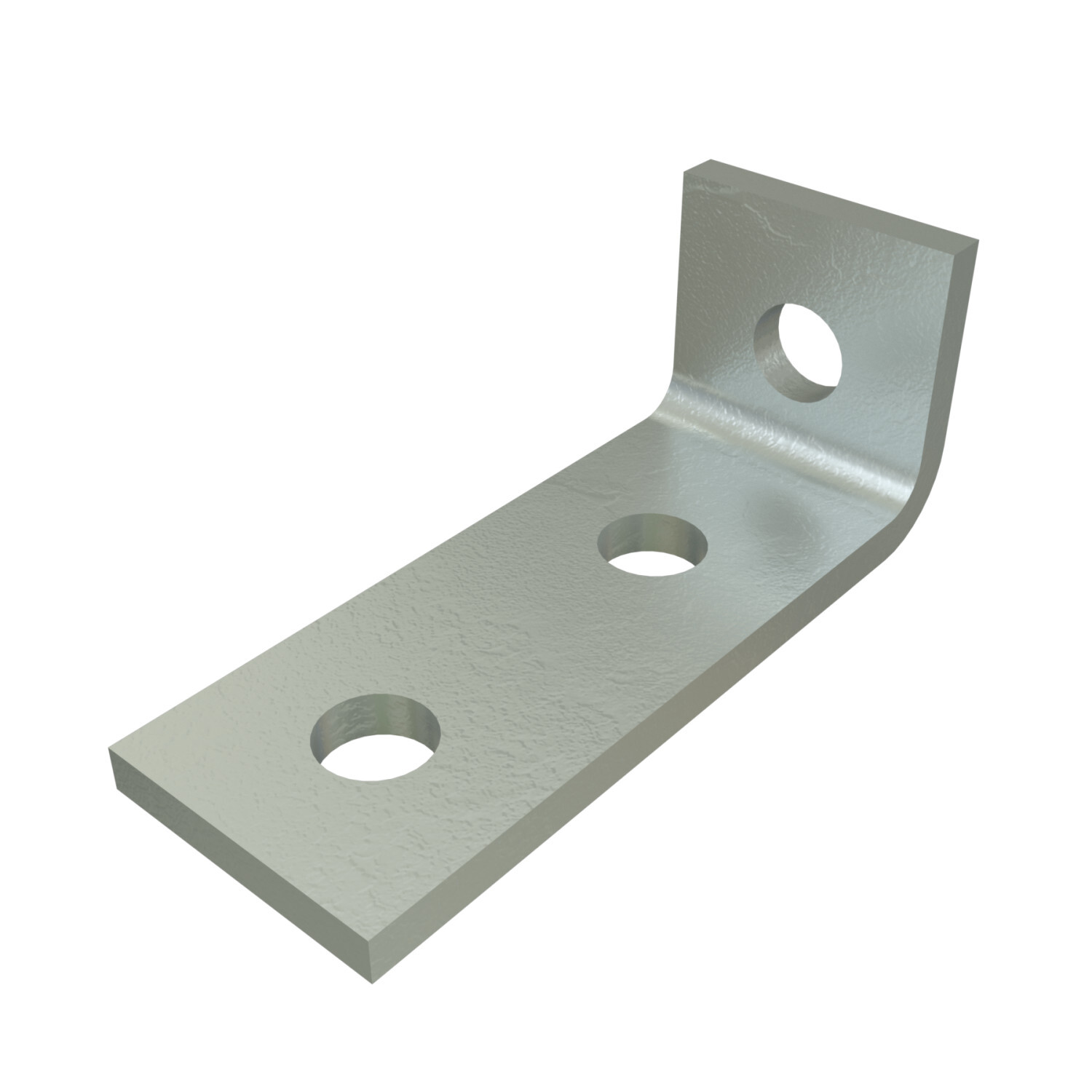 P1326-HG 90 deg Angle Fitting, 3 Holes, 1-5/8 in W x 1/4 in THK, HRPO Steel