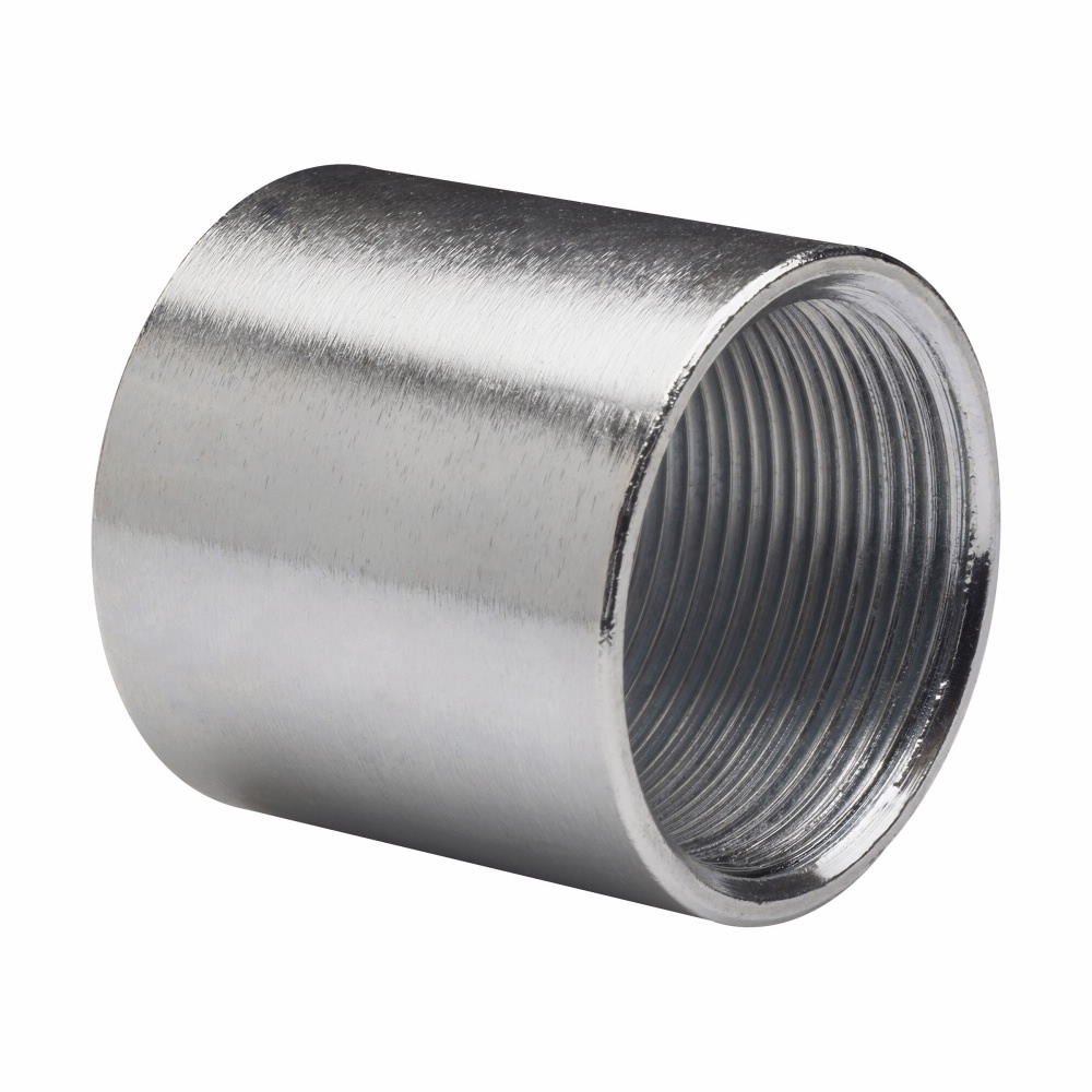 RC75 Rigid Conduit Coupling, 3/4 in, For Use With Rigid/IMC Conduit, Steel, Hot Dipped Galvanized
