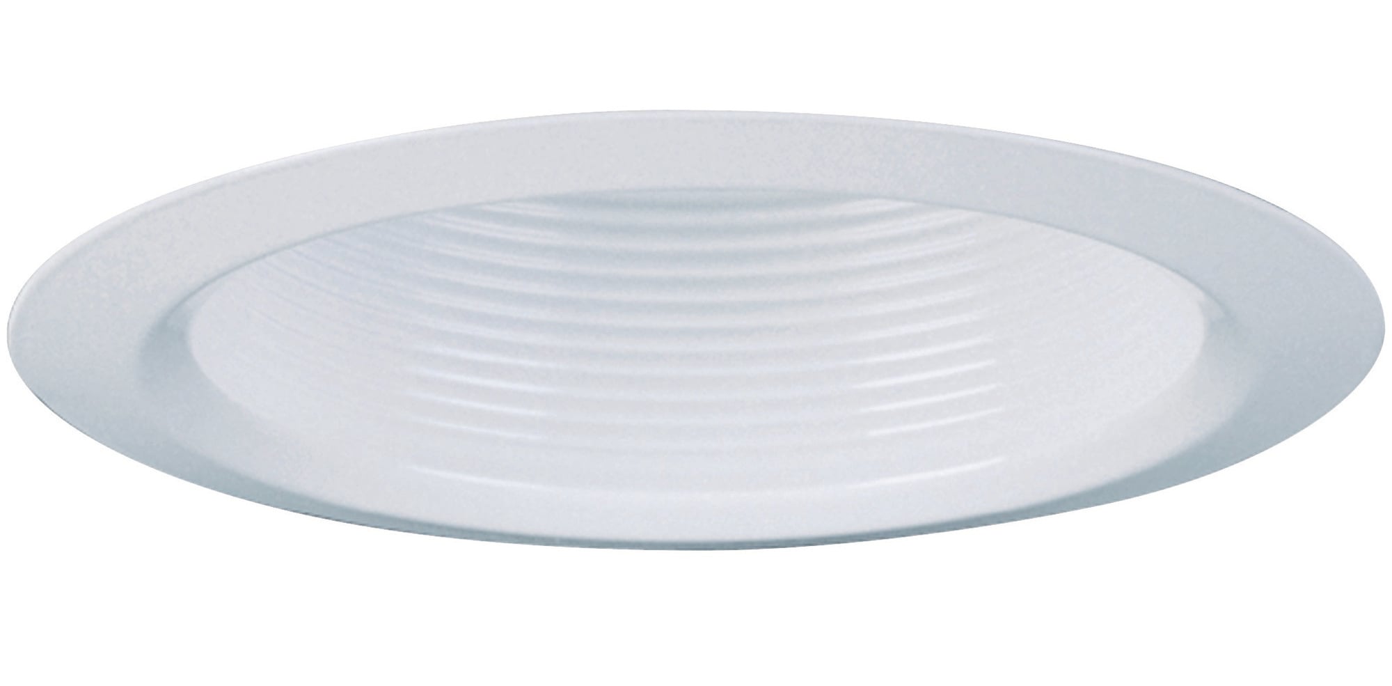 3B1W R24 3B1 1-Lamp Shallow Baffle Trim, 3-1/2 in Dia Inside x 4-7/8 in Dia Outside, Incandescent Lamp, For Use With L3, L3R, IC and Non-IC Housing, Aluminum