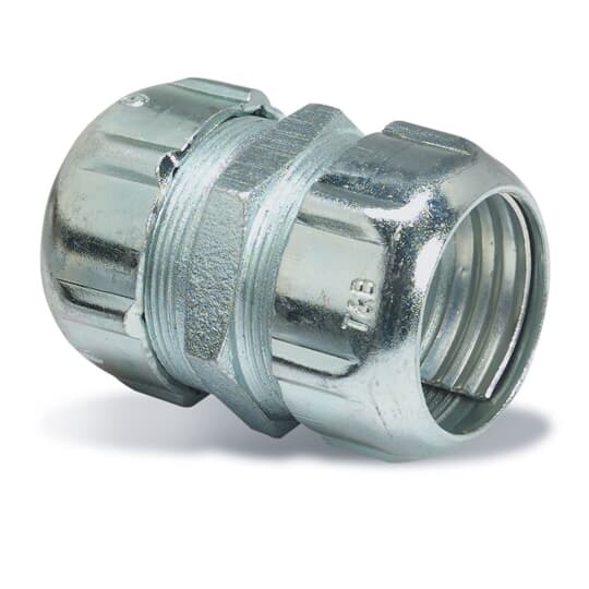 8820 T&B Threadless Compression Coupling, 3 in, For Use With Rigid/IMC Conduits, Malleable Iron