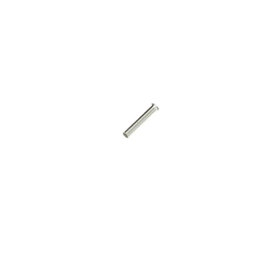 F9006 Sta-Kon F Series Non-Insulated Ferrule, 18 AWG Conductor Stranded Copper Conductor, 0.394 in L, Metallic