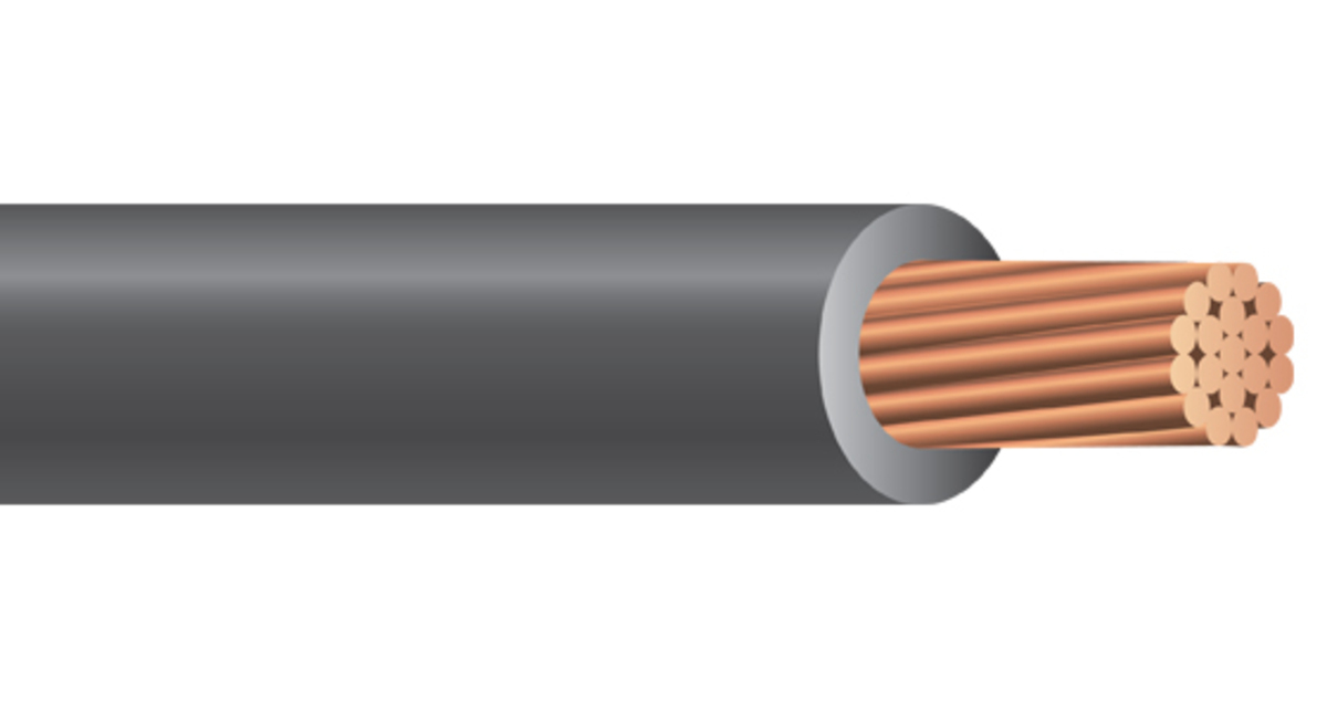 55862799 SIMpull Type XHHW Building Wire, Reel Packaging, 600/1000 V, (1) 4 AWG Stranded Copper Conductor, Green