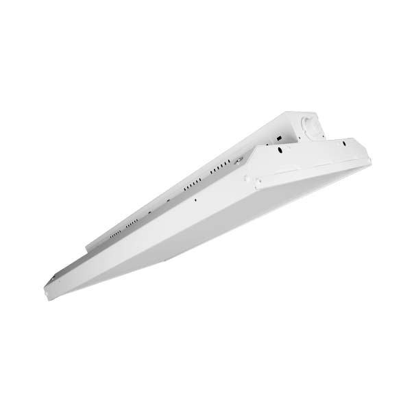 LED Linear High Bay Fixture, 105 W, 120/277 V, 5000K, Daylight, White, Dimmable