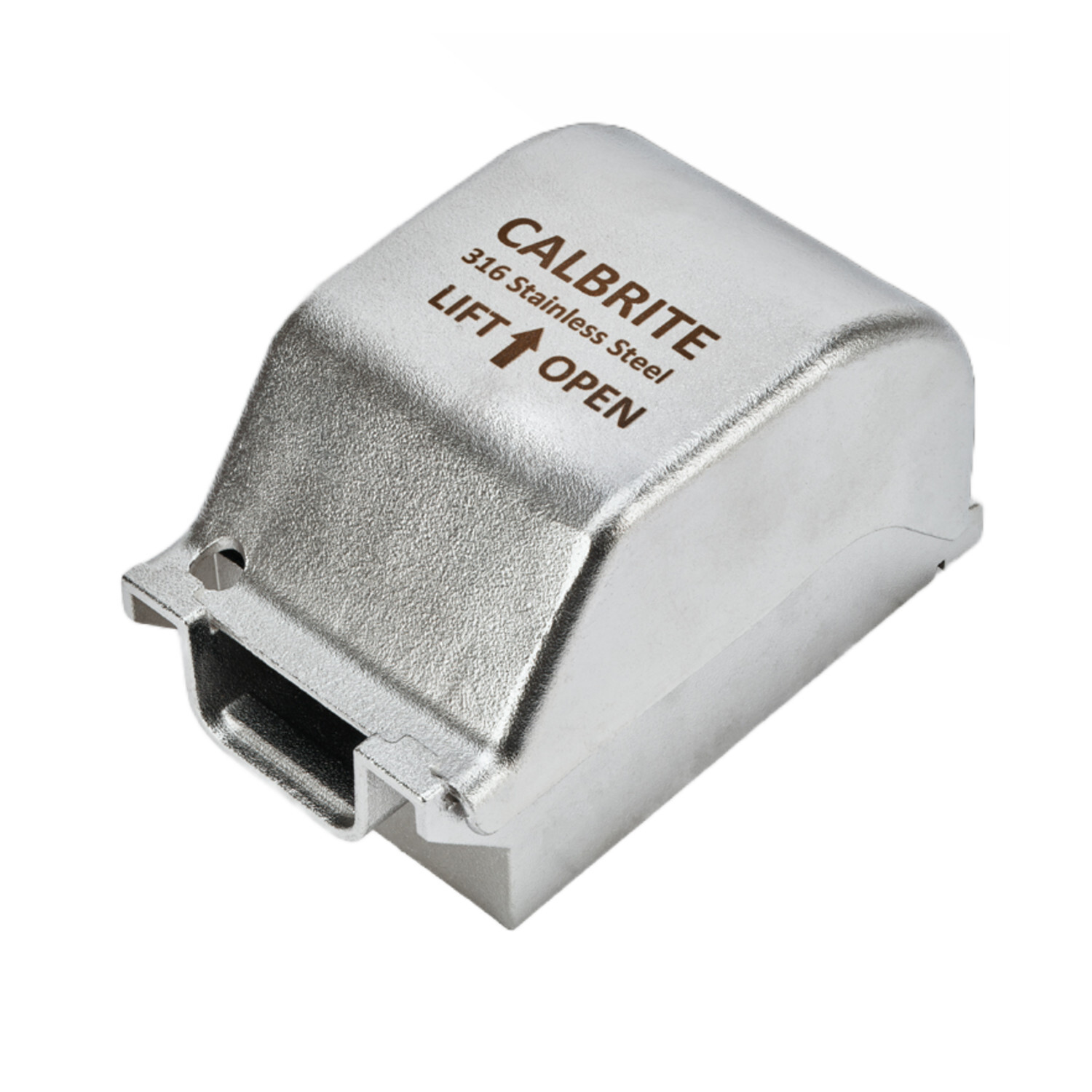 S60000FV2S In-Use Cover, 5-1/8 in W x 3-1/2 in D, Stainless Steel