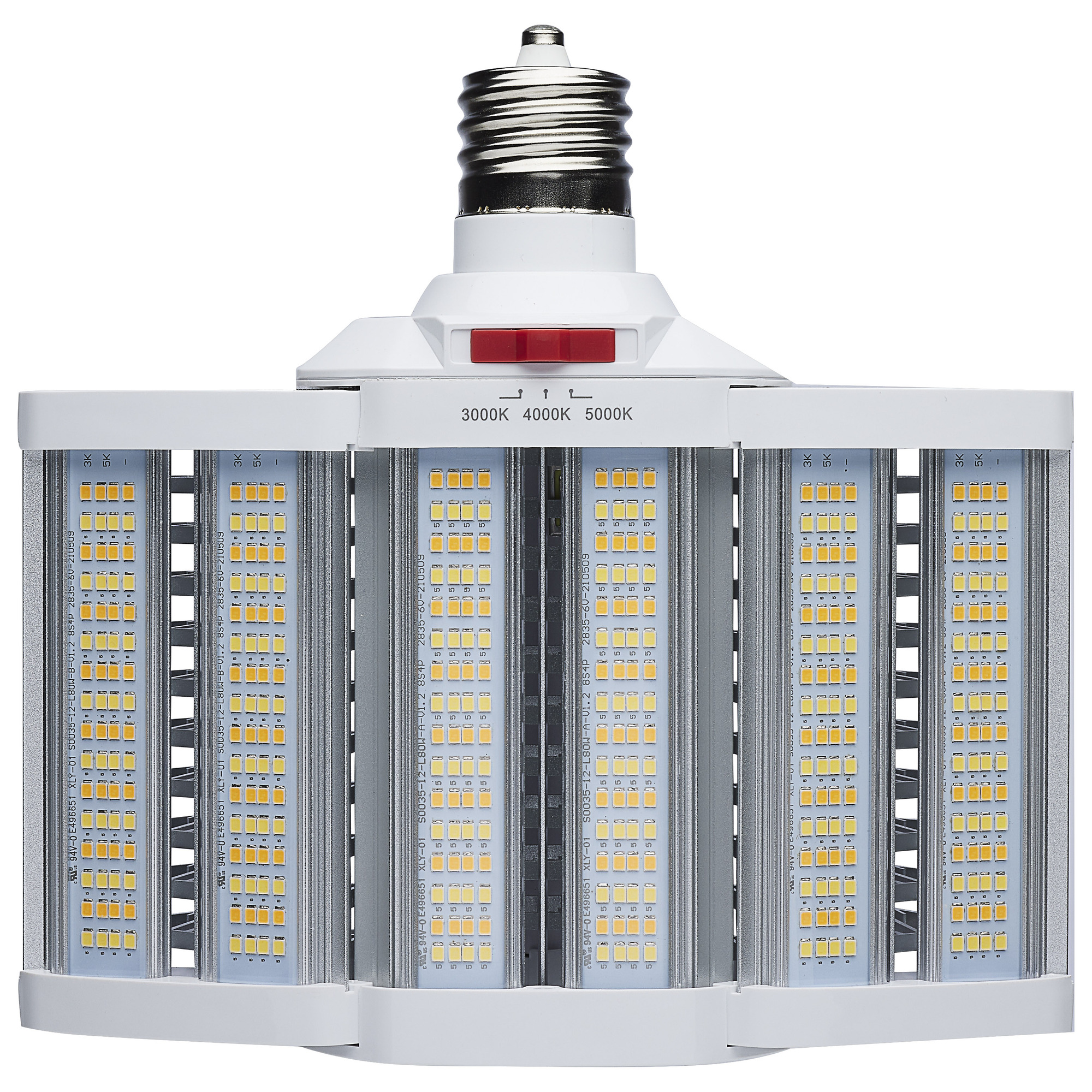 LED Shoe Box Lamp - 60/70/80Wage Select - 3K/4K/5K CCT Select - 120-277V - White