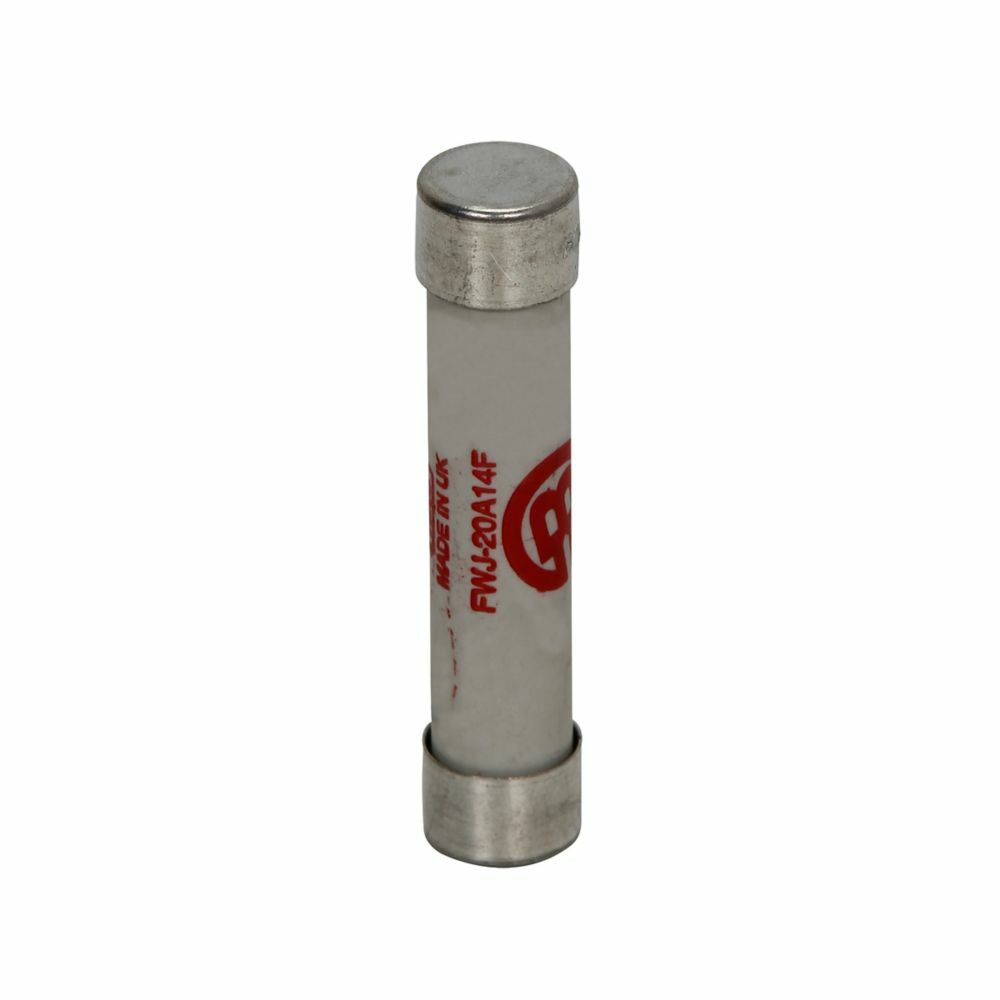 FWJ-20A14F Fast Acting High Speed Fuse, 20 A, 1 kV, 20 kA Interrupt, Class: AR, Cylindrical Body