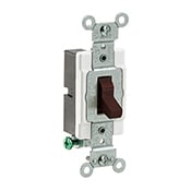 CS115-2E Grounding Toggle Switch, 120/277 V AC, 15 A, 1/2, 2 hp Power Rating