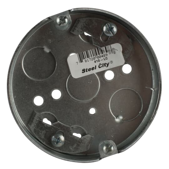 410-LC Steel City Pancake Box, Steel, 5.5 cu-in Capacity, 1 Outlets, 1/2 in D