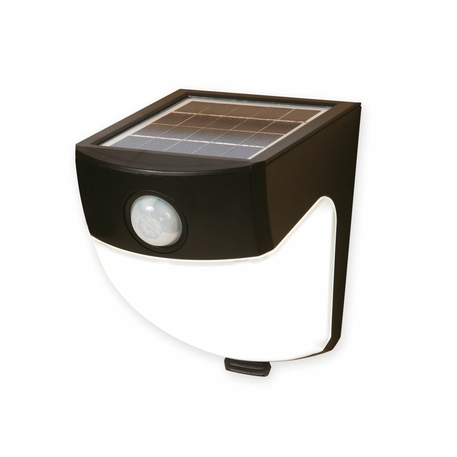 MSLED300 LED Flood Light with 120 Degree Motion Sensor, Wedge, Black, Solar Powered