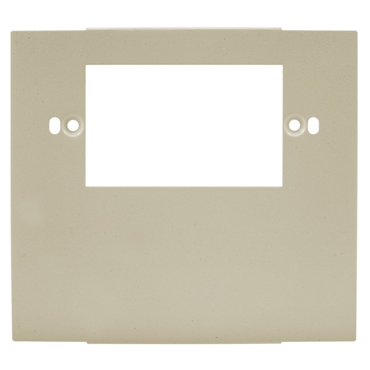 HBL4747C1IV PCV Style B 2-Gang 1-Blank Standard Device Cover Plate, For Use With HBL4750 Series Metal Raceway, Vinyl, Ivory
