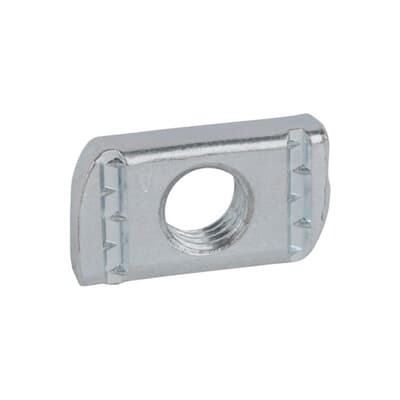 AB100-1/2 Superstrut Universal Springless Nut, 1/2-13 Thread, Steel