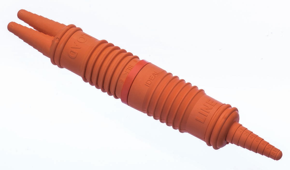 30-C1226 In-Line Breakaway Fused Disconnect Fuse Kit, 4 to 2 AWG, 14 to 10 AWG Aluminum/Copper Wire, Polypropylene/TPE Insulation, Brass