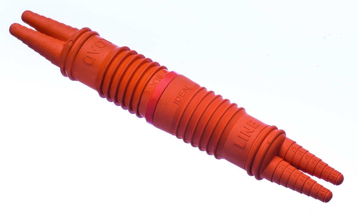 30-S2222 Y-Tap Breakaway Fused Disconnect Fuse Kit, 14 to 2 AWG Aluminum/Copper Wire, Polypropylene/TPE Insulation, Brass