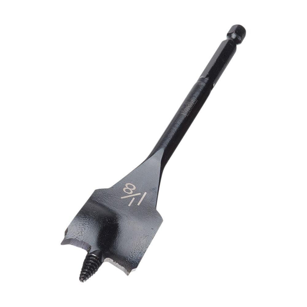 36-422 Power-Spade Power Spade Bit, 1-1/8 in Dia, 6 in OAL, 1/4 in Shank