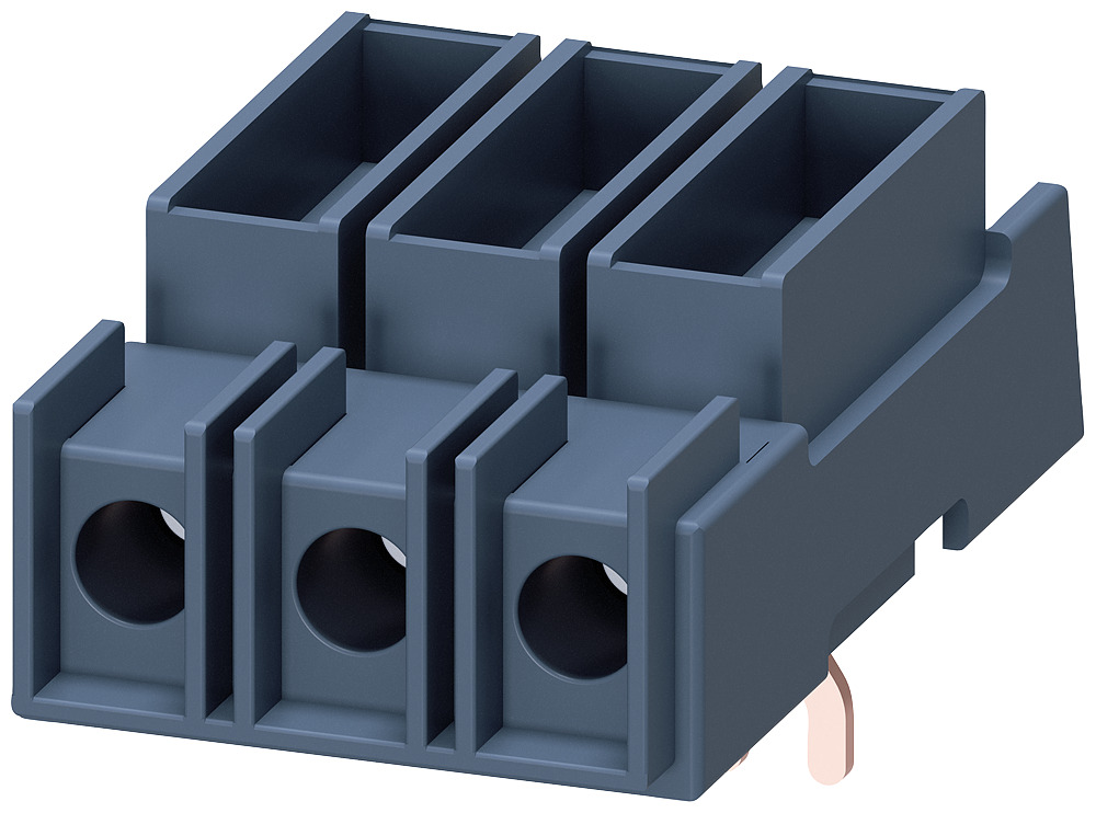 3RV29281H Sirius Type E Terminal Block, For Use With Size S00, S0 Circuit Breaker