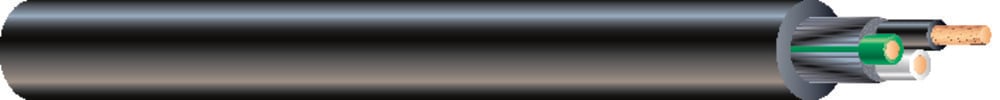 55814408 Royal Type SOOW Flexible Cord, 600 V AC, (6) 12 AWG Bare Stranded Copper Conductor, 250 ft L