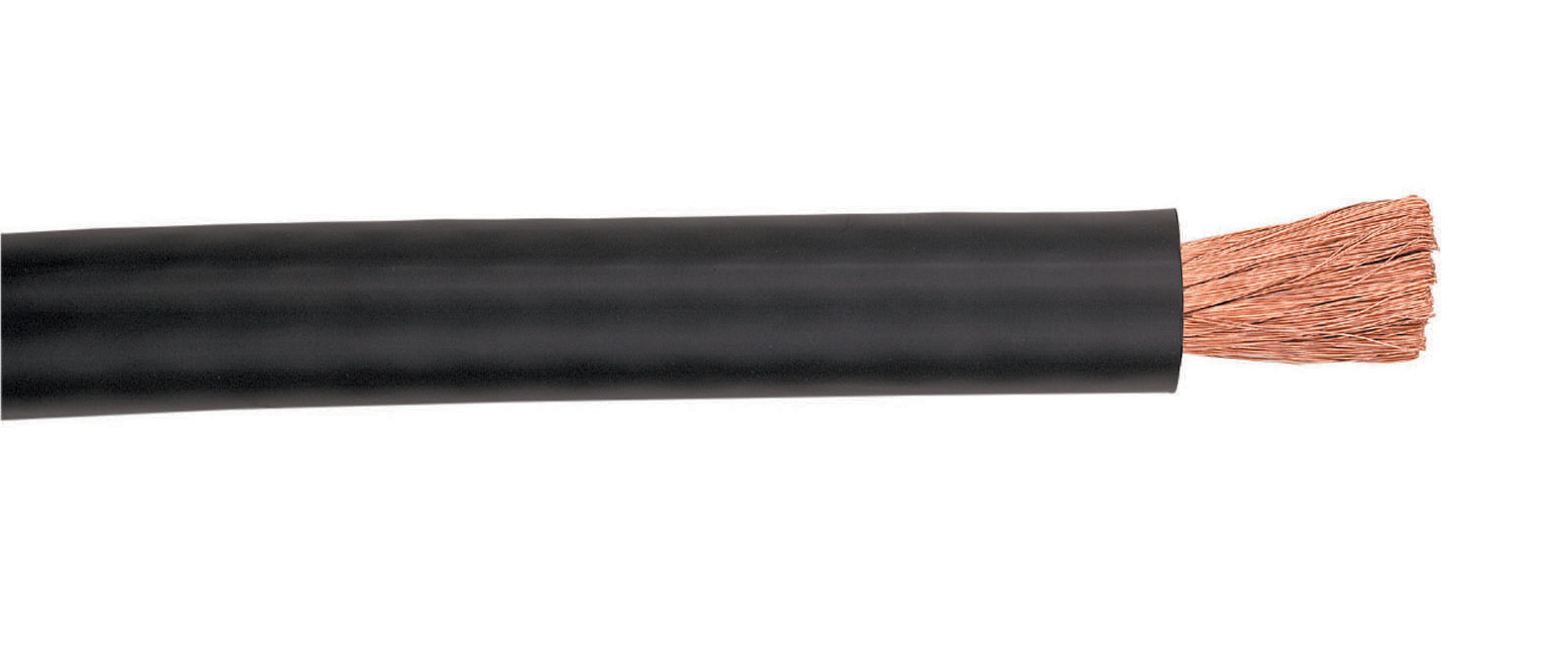 57007904 Welding Cable, 600 V AC, (1) 4/0 AWG Bare Stranded Copper Conductor, 500 ft L
